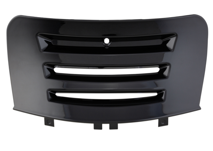 Cache-bougie pour Vespa Primavera/Sprint 50-150ccm 2T/4T AC, noir brillant