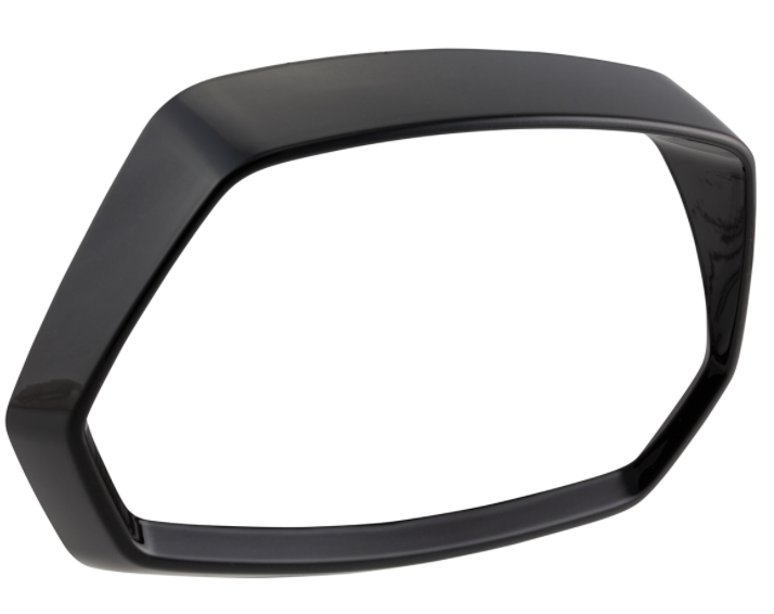 Anneau de lampe pour Vespa Sprint 50-150ccm ('18-), noir brillant