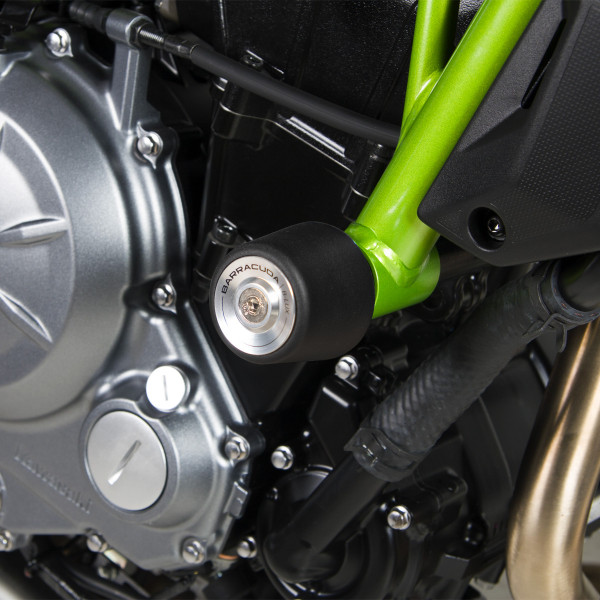 Tampons de protection pour Kawasaki Z650 (17-) - Barracuda