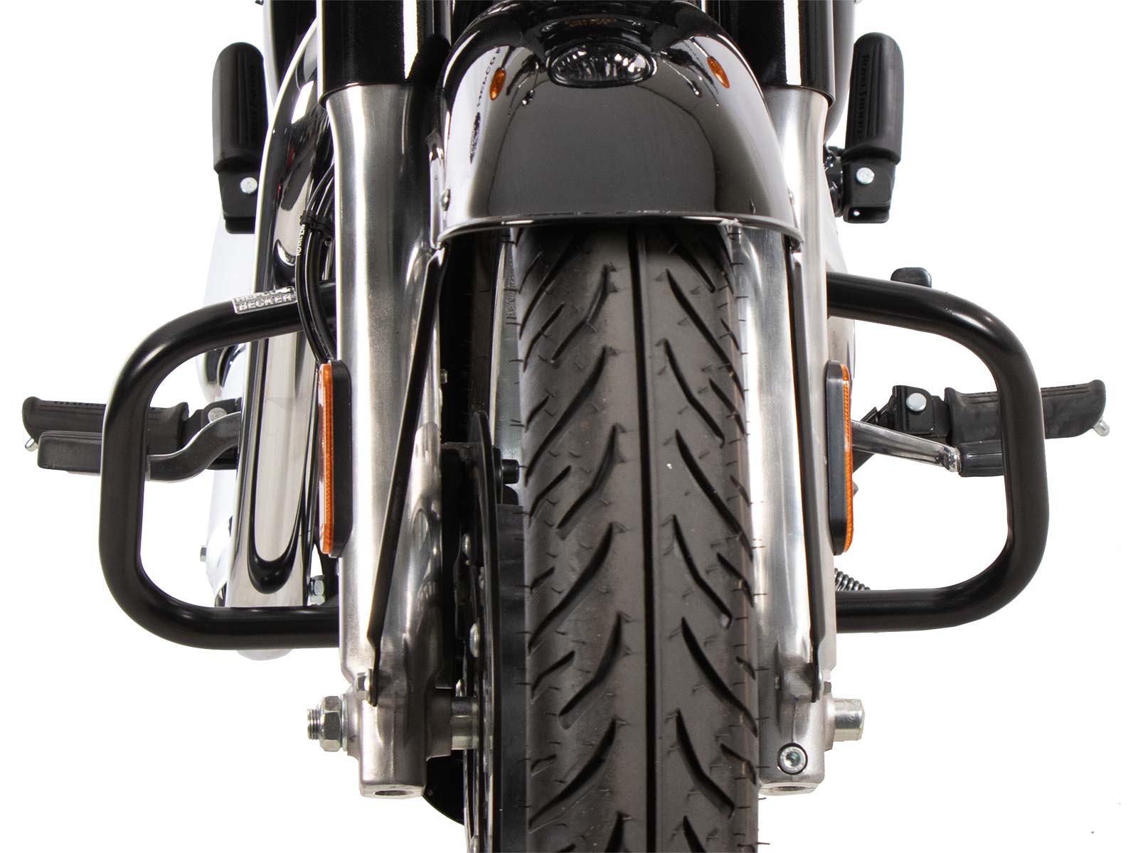 Arceau de protection moteur noir pour Royal Enfield Bullet 350 (24-) Hepco & Becker