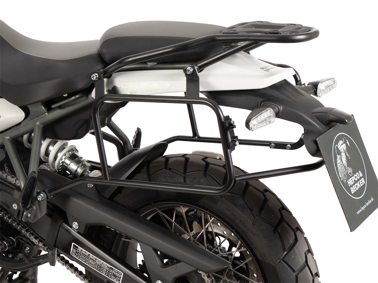 Porte-bagages latéraux pour Royal Enfield Himalayan 450 (24-) Hepco & Becker