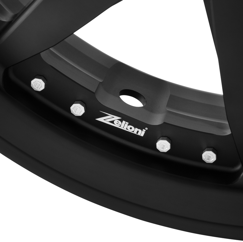 Jante Sport avant/arrière 12" pour Vespa GTS/GTS Super/GTV/GT/946 125-300cc, noire mate