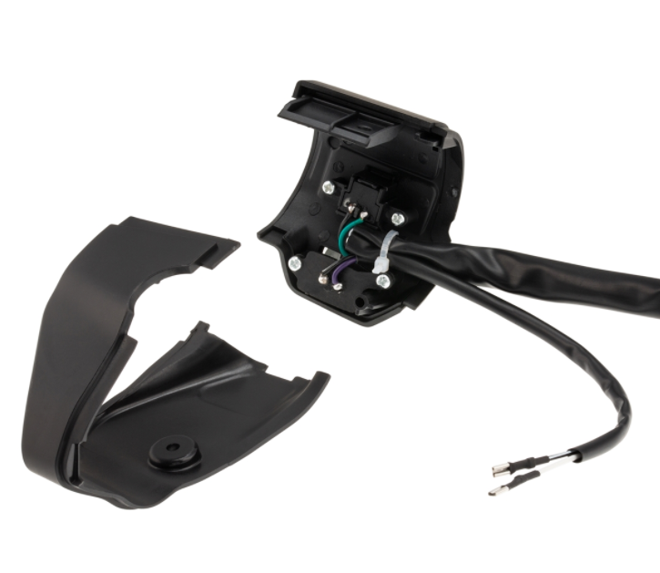 Interrupteur DMP droit pour Vespa Primavera/Sprint, noir mat