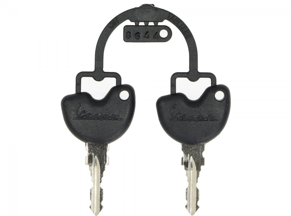 Top case original 32 l. pour Vespa Primavera / Sprint / GTS / PX - Blanc Montebianco / Innocenza 544