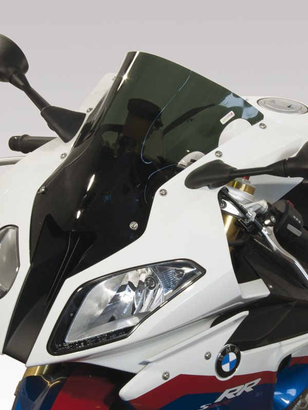 Bulle Double Bubble - hauteur 410 mm pour BMW S 1000 RR (09-16), transparent