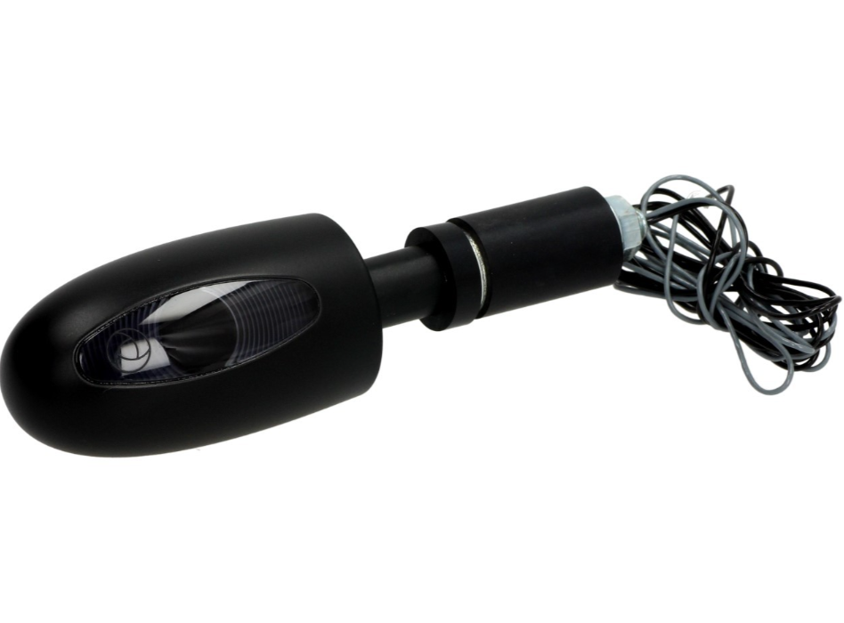 Clignotant Kellermann, BL 1000 Dark, acier, LED, VR/VL, 12 V, noir satiné, homologué E