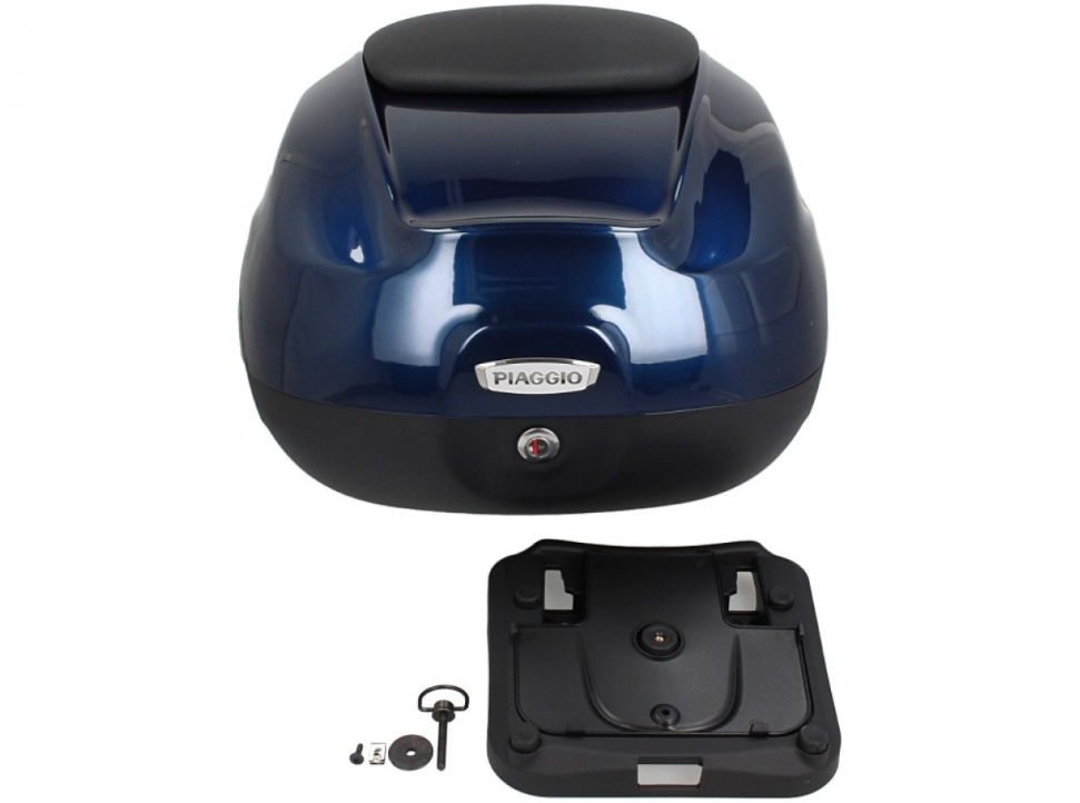 Top case 37L pour Medley Original Piaggio - BLU MIDNIGHT 222/A