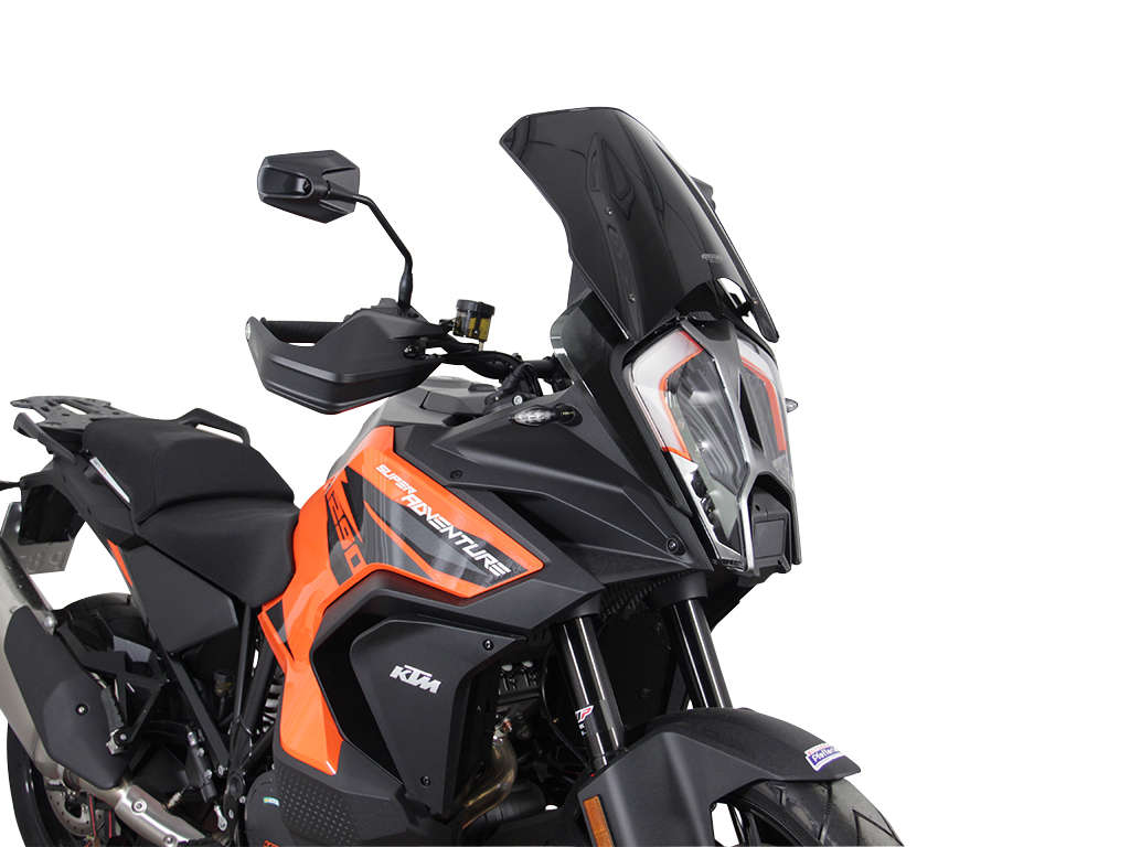 Pare-brise MRA Touring "TM" noir pour KTM Superadventure 1290 /S /R 2021-