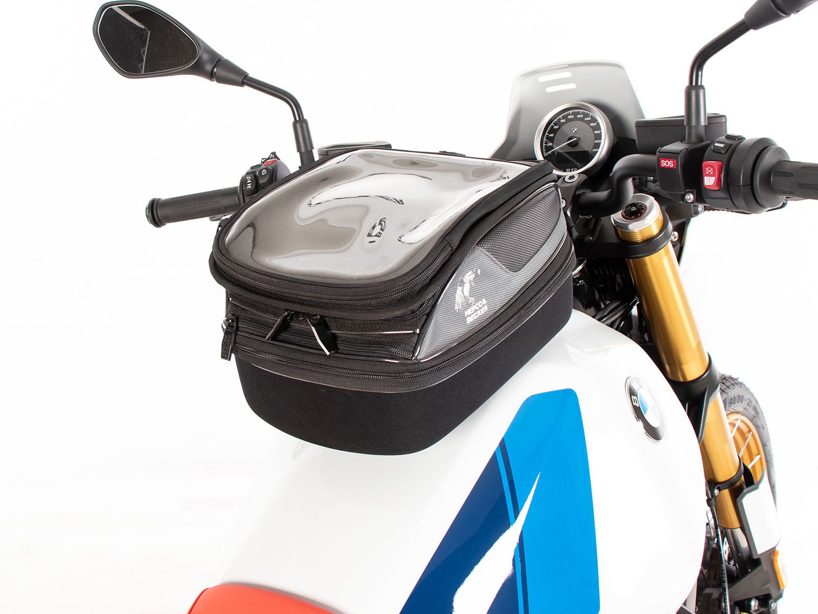 Anneau de réservoir Basic avec unité de fermeture de la sacoche de réservoir pour BMW R 12 G/S (25-) Hepco & Becker