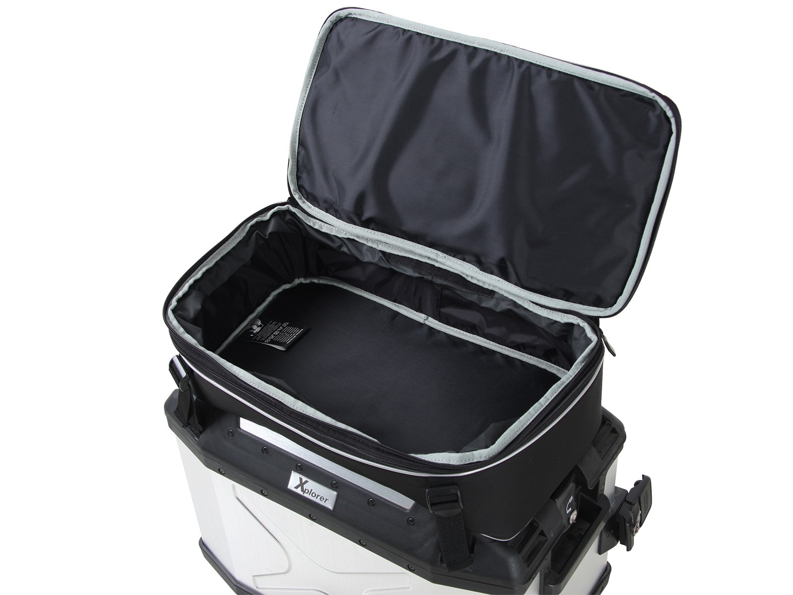 Sacoche supérieure pour valise latérale Xplorer 40 couvercle (12-19L) Hepco & Becker