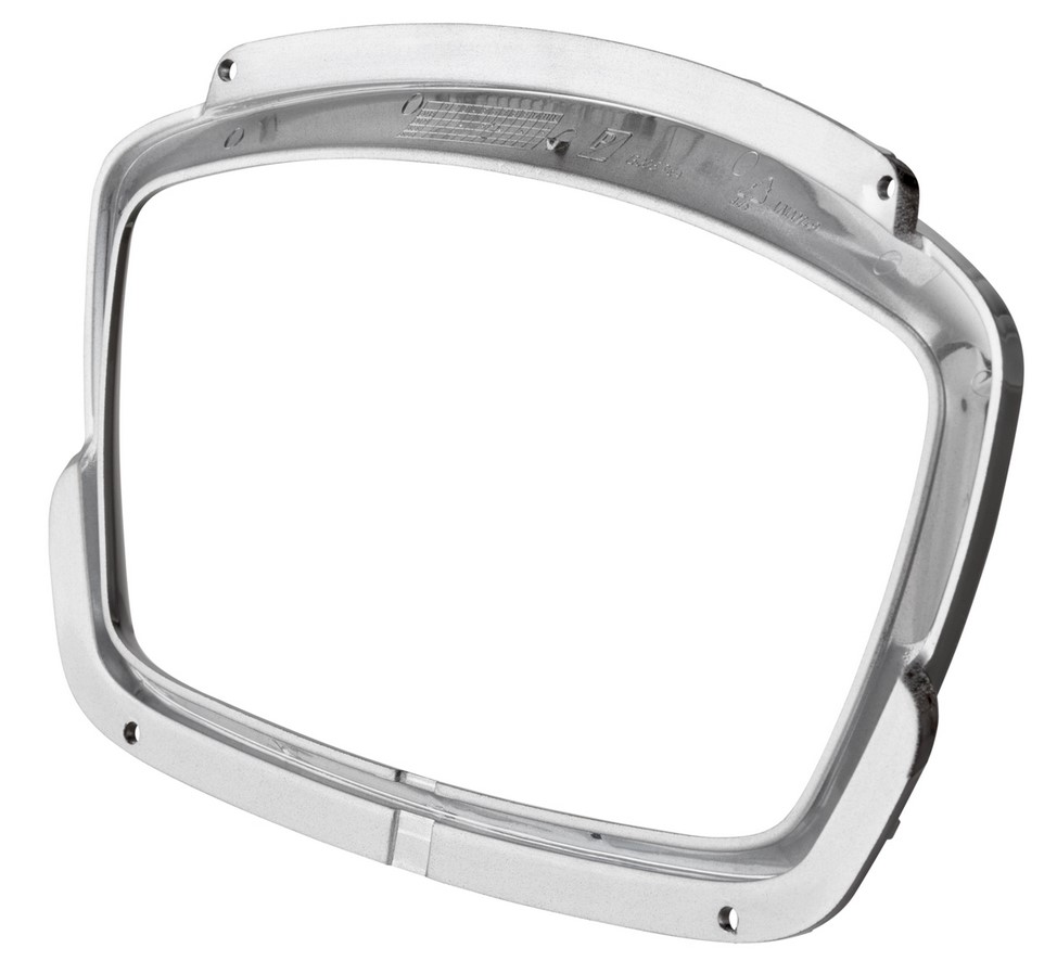 Anneau décoratif tachymètre pour Vespa GTS Supertech HPE 125/300 ('19-), noir mat