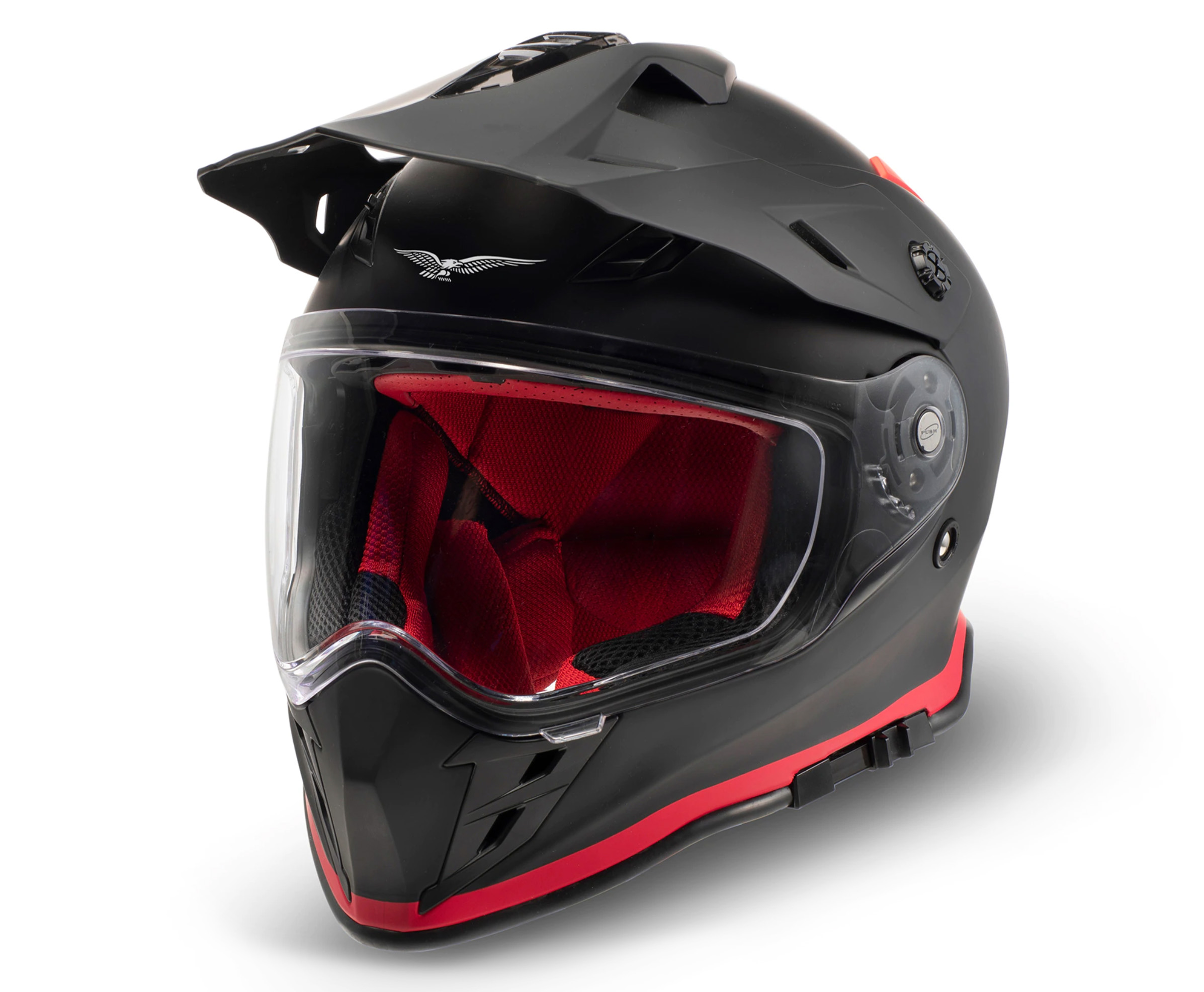 Casque Moto Guzzi Adventure Touring V85TT noir