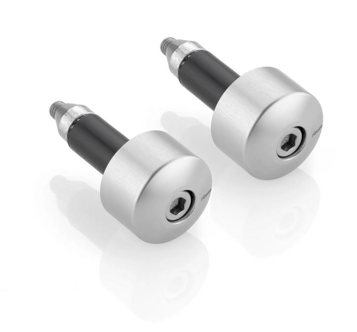 Poids de guidon RIZOMA gauche & droite pour Vespa, argent anodisé