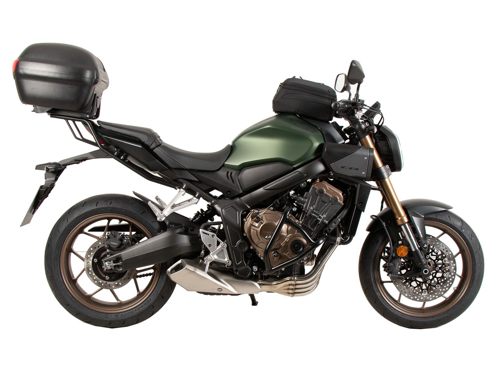 Support de top case Easyrack noir pour Honda CB 650 R / E-Clutch (24-) Hepco & Becker