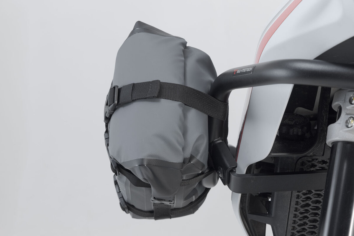 Drybag 80 sacoche arrière pour Aprilia ETV 1200 Caponord, noir / gris - SW Motech