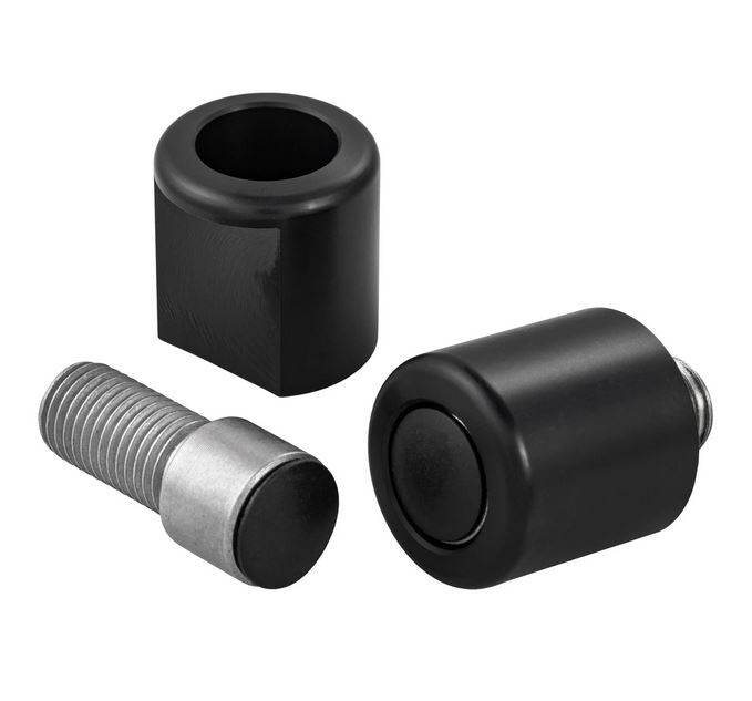 Cache trou de rétroviseur RIZOMA pour Vespa GTS/GTS Super 125-300ccm (`23-), noir