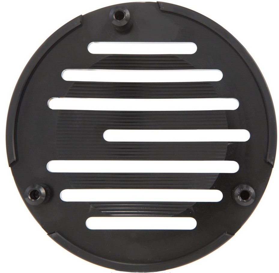 Cache couvercle vario LEADER "Vintage" pour Vespa, noir