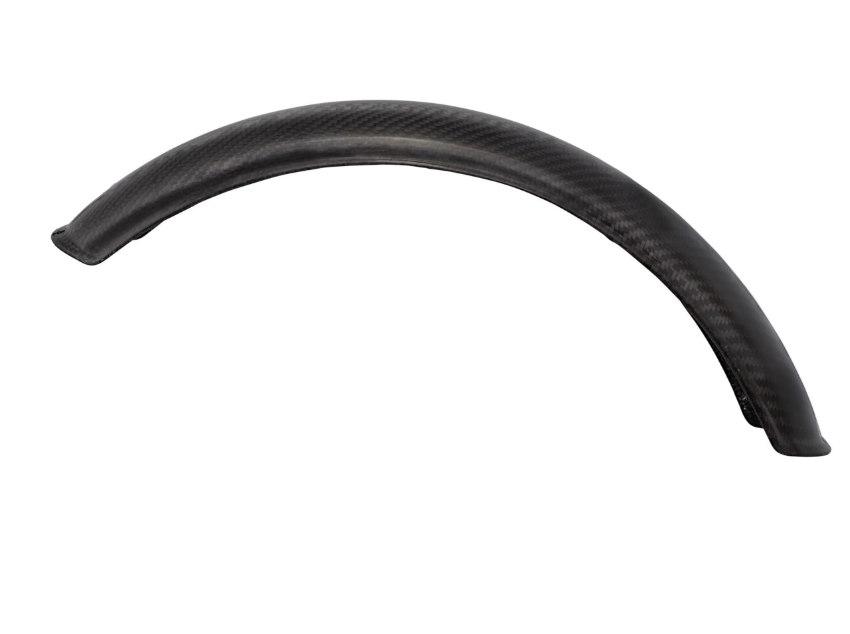 Aile Garelli EVO II sans support, universelle pour Vespa PX 80-200ccm, carbone clair