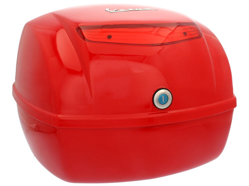 Top case d'origine pour Vespa LX / S / PX - red dragon / passione 894