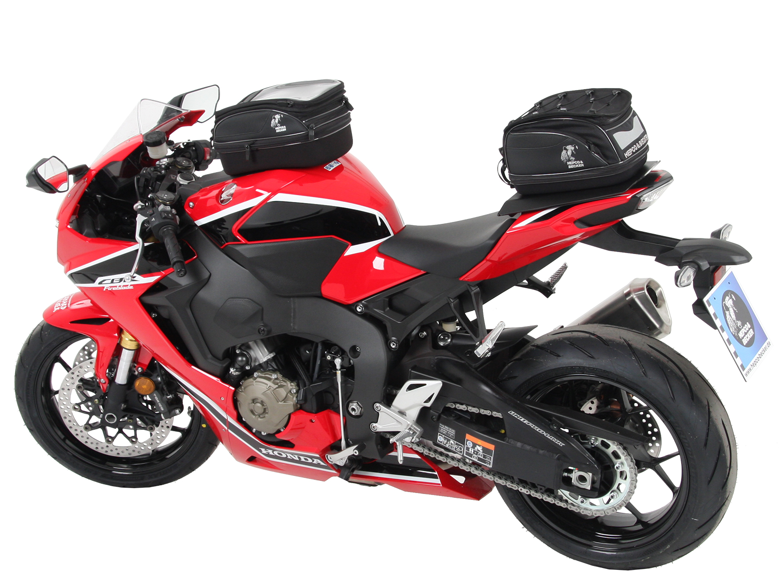 Anneau de réservoir Basic avec unité de fermeture de la sacoche de réservoir pour Honda CBR 1000 RR Fireblade (17-19)