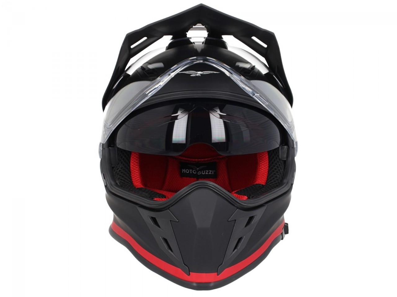 Casque Moto Guzzi Adventure Touring V85TT noir