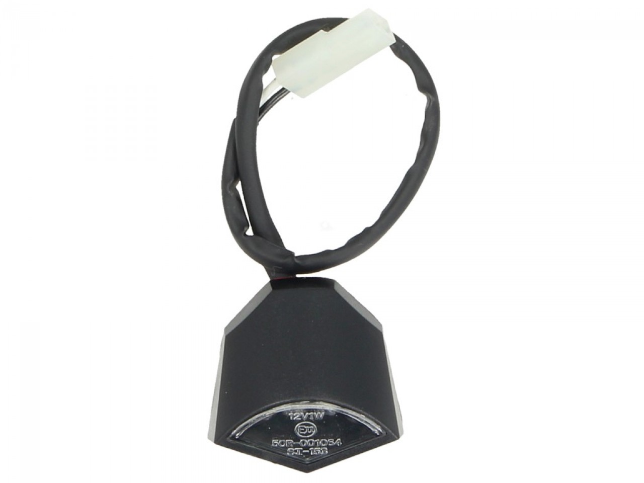 Éclairage de la plaque d'immatriculation, réglable