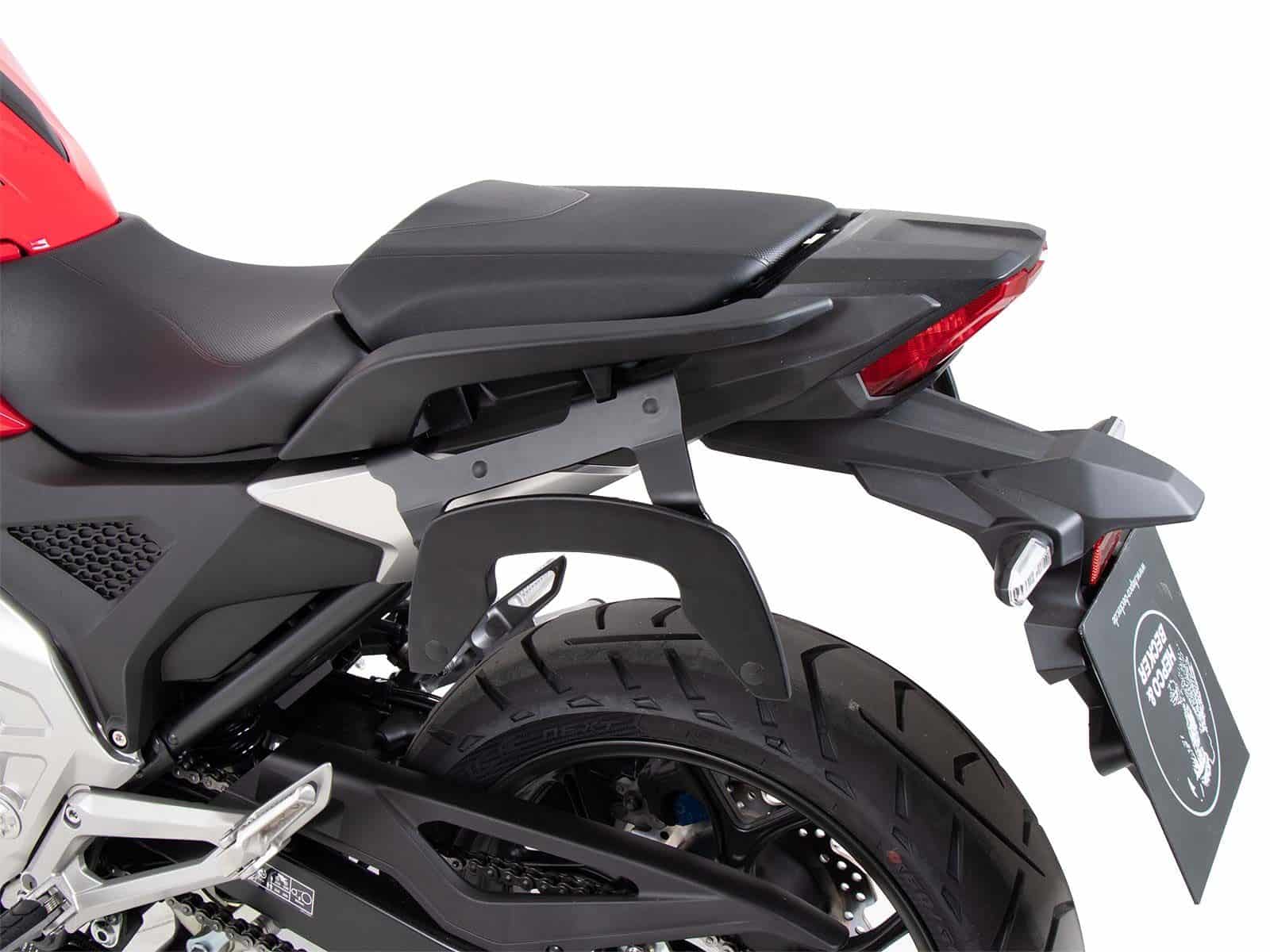 Supports latéraux C-Bow noirs pour Honda NC 750 X /DCT (21-) Hepco & Becker
