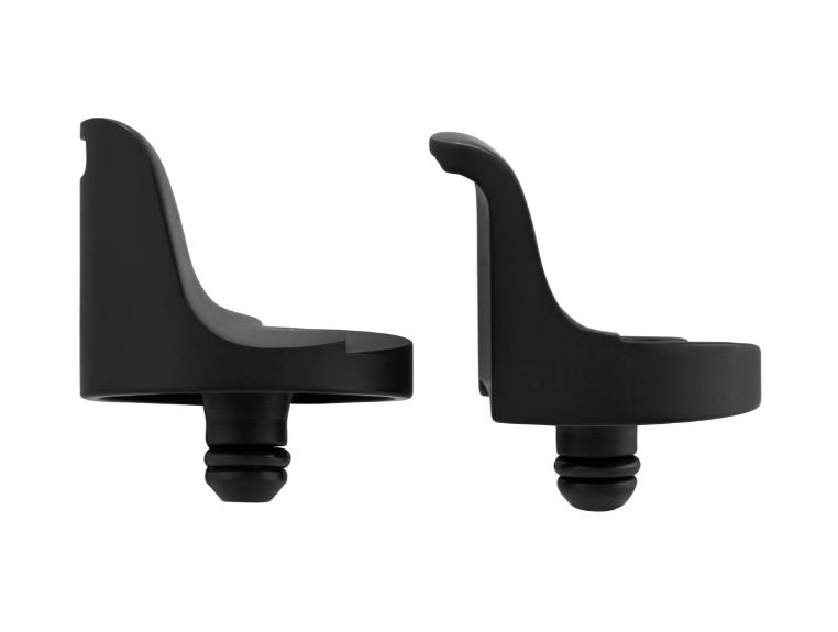 Cache trou de rétroviseur gauche & droite pour Vespa Primavera/Sprint/Elettrica 50-150ccm, noir mat