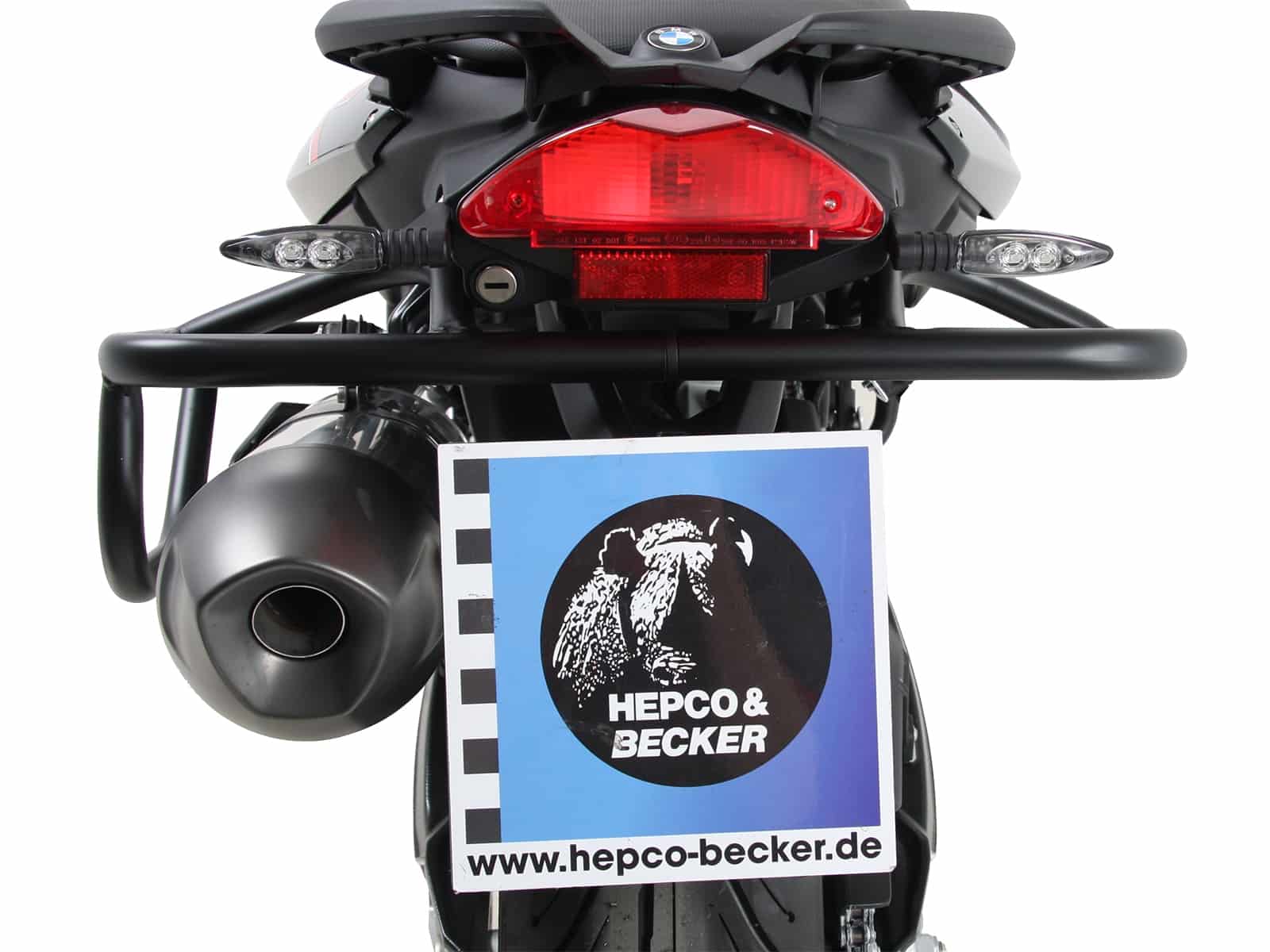 Arceau de protection arrière noir pour BMW F 800 R (15-) Hepco & Becker