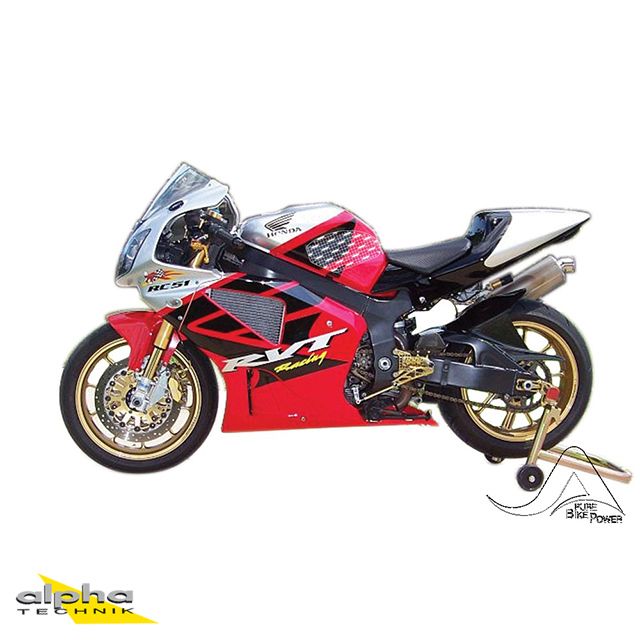 Stompgrip noir Volcano pour Honda VTR1000 SP1 / SP2