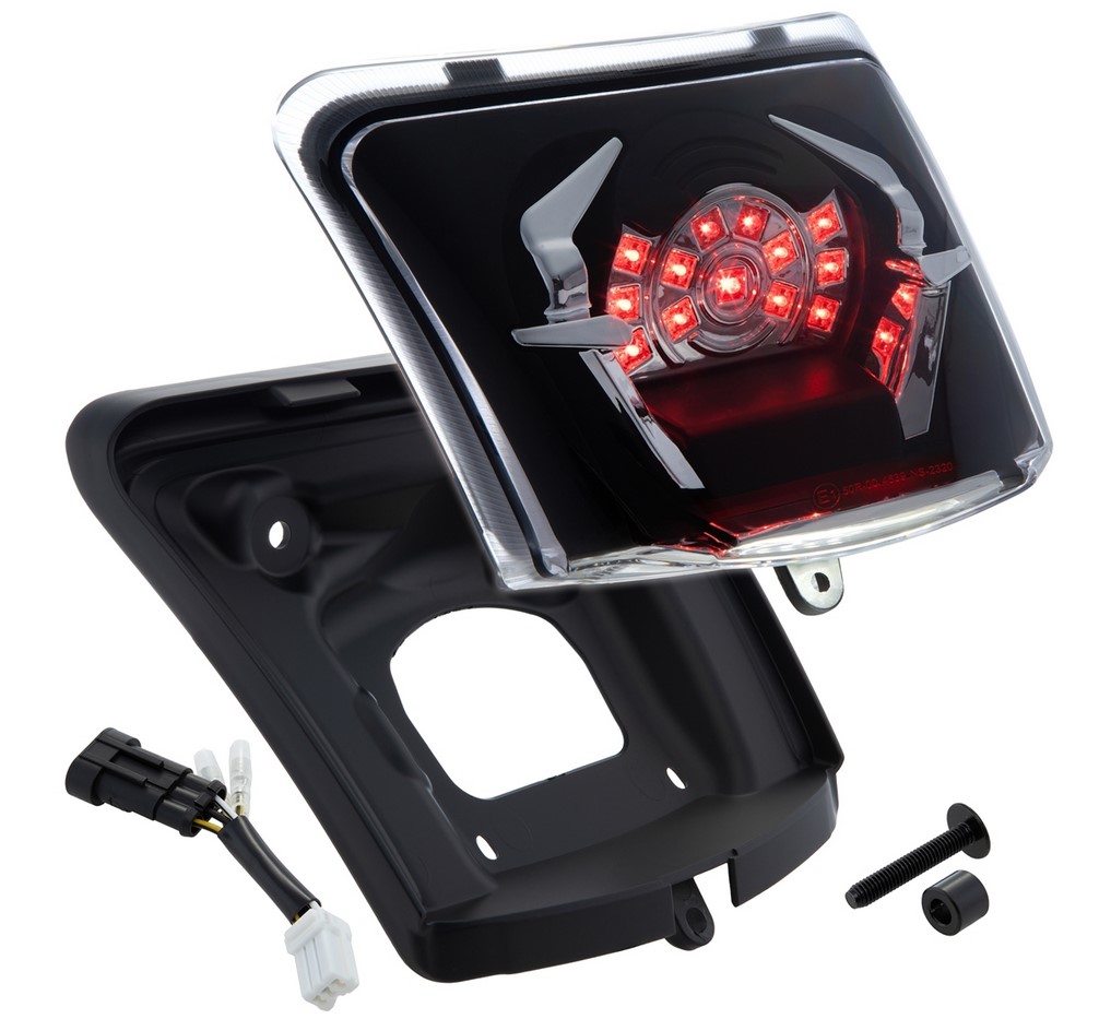 Feu arrière MK II LED pour Vespa GTS/GTS Super/GTV 125-300ccm HPE ('18-), clair