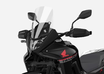 Kit de protège-mains noir pour Honda XL 750 Transalp (23-) / E-Clutch (26-) d'origine