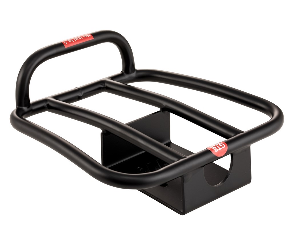 Porte-bagages arrière 70's pour Vespa GTS / GTS Super HPE 125-300 ('19-), noir mat