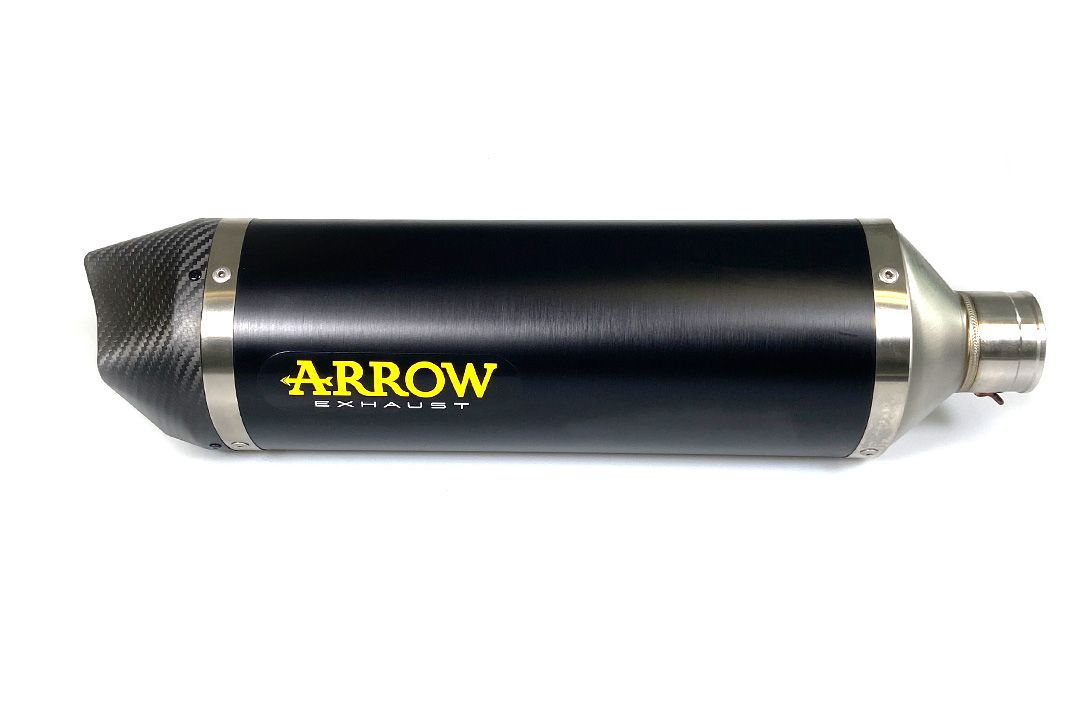 ARROW pot d'échappement DARK RACE TECH aluminium pour Honda CB 500 F / CBR 500 R (19-20)