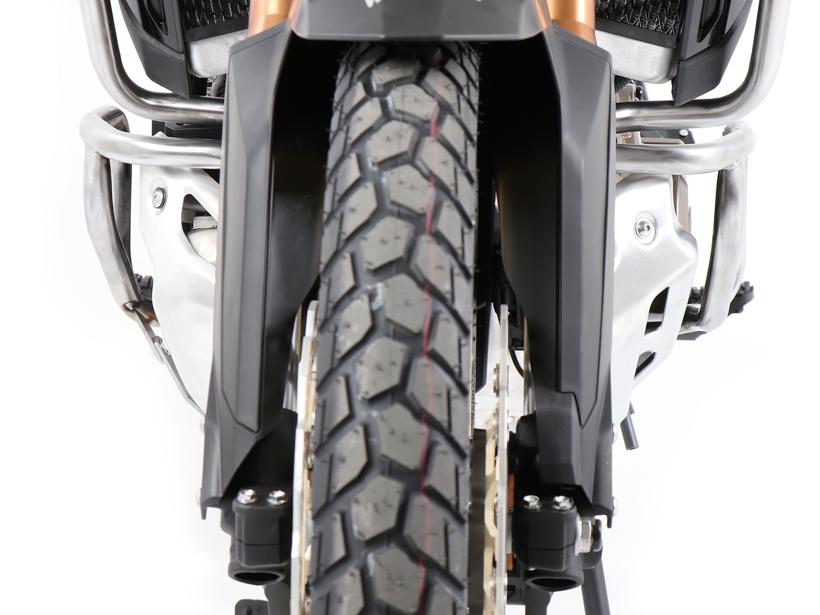 Arceau de protection moteur en acier inoxydable pour Honda CRF 1100L Africa Twin Adventure Sports (20-23) Hepco & Becker