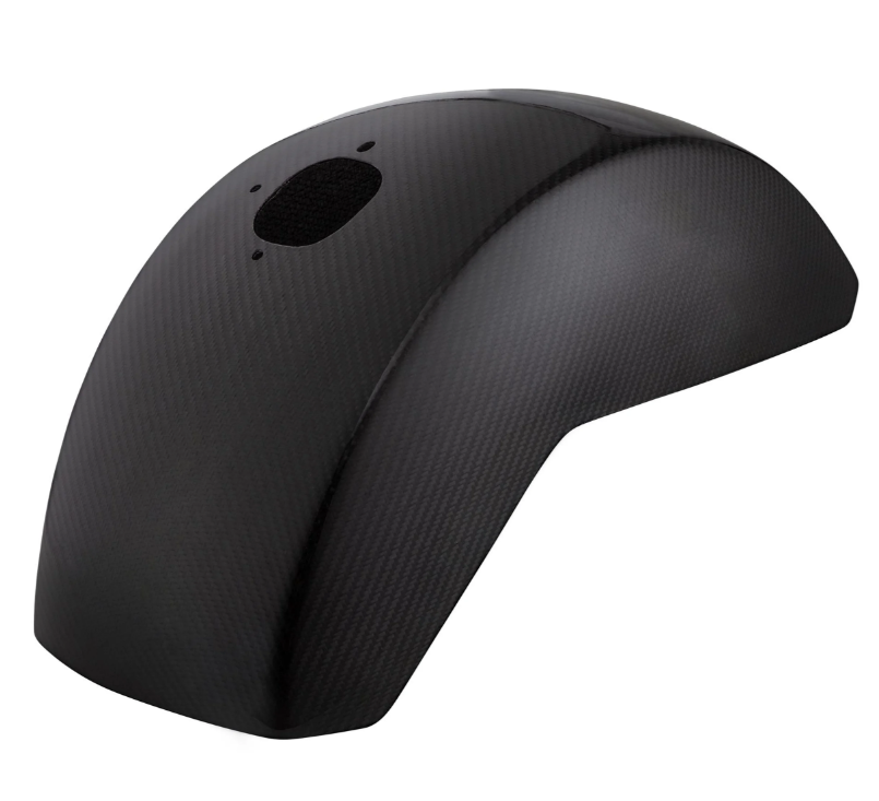 Garde-boue EVO II pour Vespa PX 80-200ccm, carbone, clair