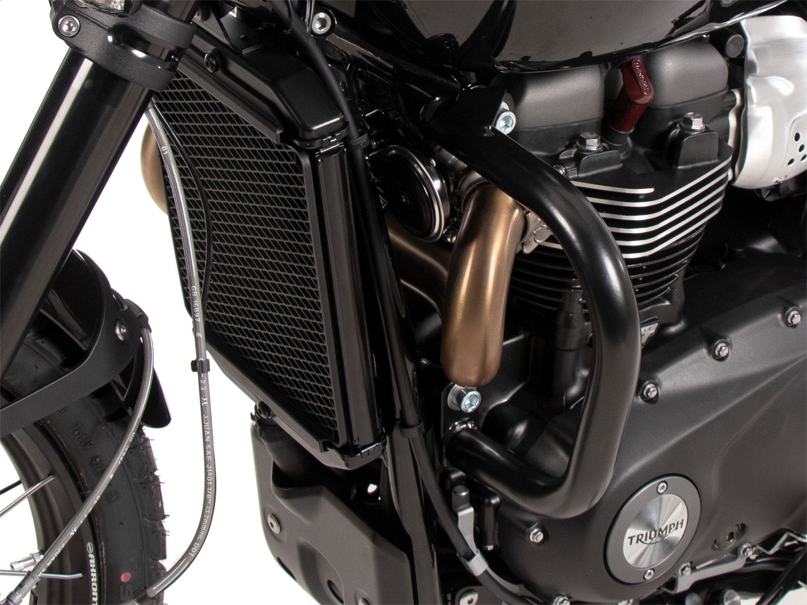 Arceau de protection moteur noir pour Triumph Scrambler 1200 XE (24- ) Hepco & Becker