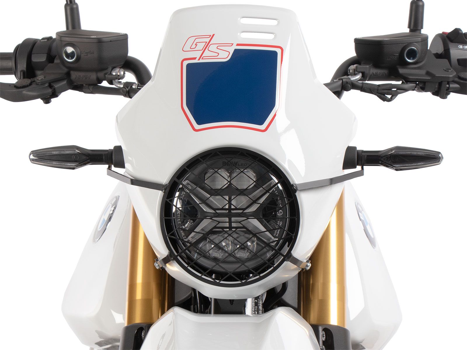 Grille de protection des feux noire pour BMW R 12 G/S (25-) Hepco & Becker