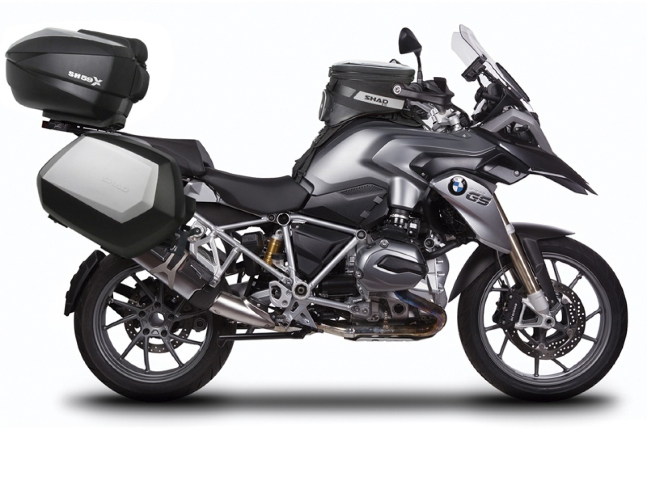 Porte-bagages Shad 3P pour BMW R1250 / 1200GS (19-21)