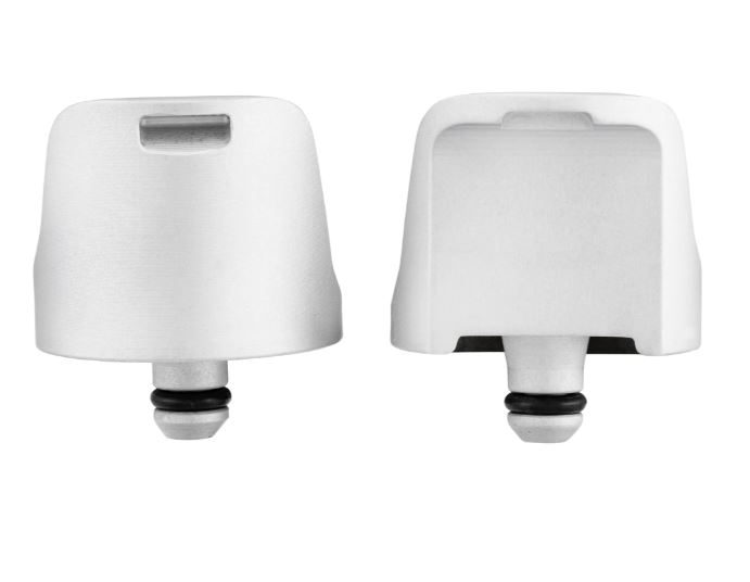 Cache trou de rétroviseur gauche & droite pour Vespa Primavera/Sprint/Elettrica 50-150ccm, argent mat