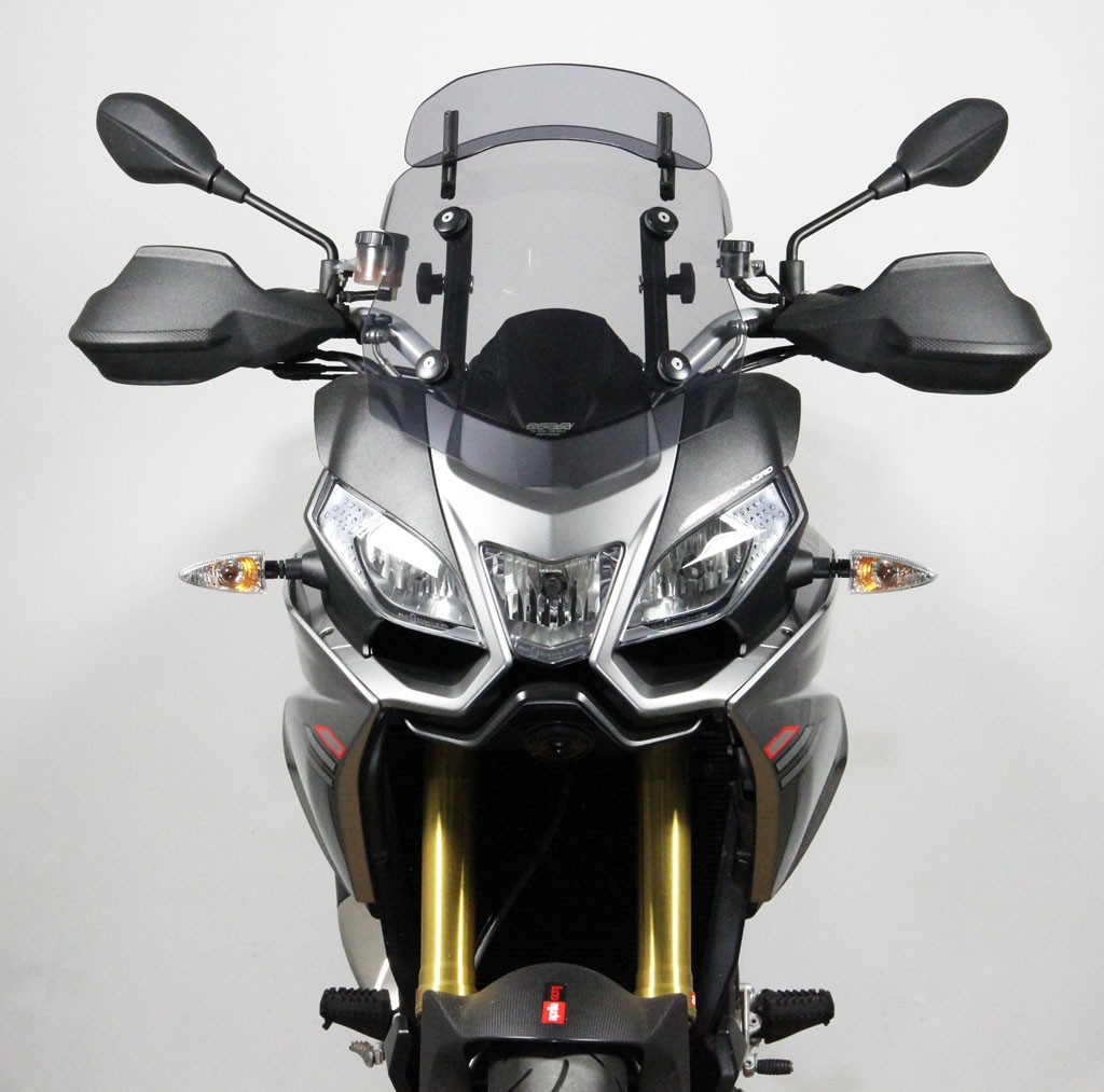Ecran vario MRA "VT" gris fumé APRILIA CAPONORD 1200 (année 13-)
