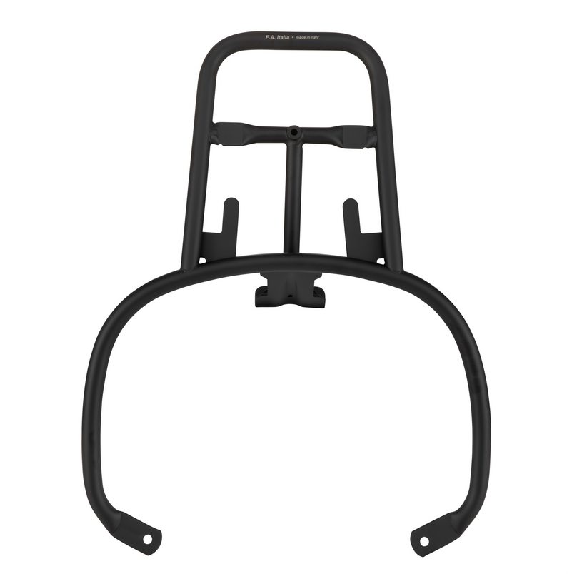 Pont à bagages arrière pour Vespa GTS /GTS Super /GTV /GT 60, 125-300ccm, noir mat