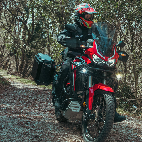 Givi Kit de valises latérales en aluminium Trekker Outback 37L noir Monokey