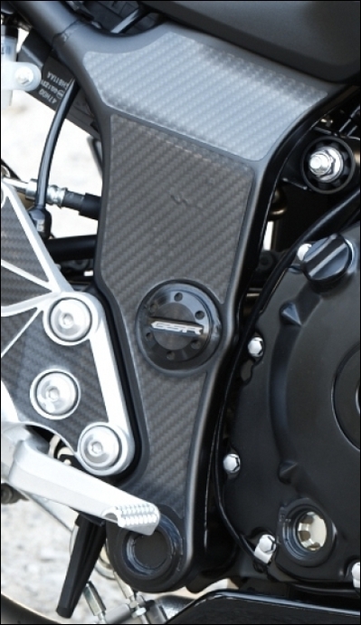Autocollant de protection du cadre pour Suzuki GSR750 BJ. 2011-2016