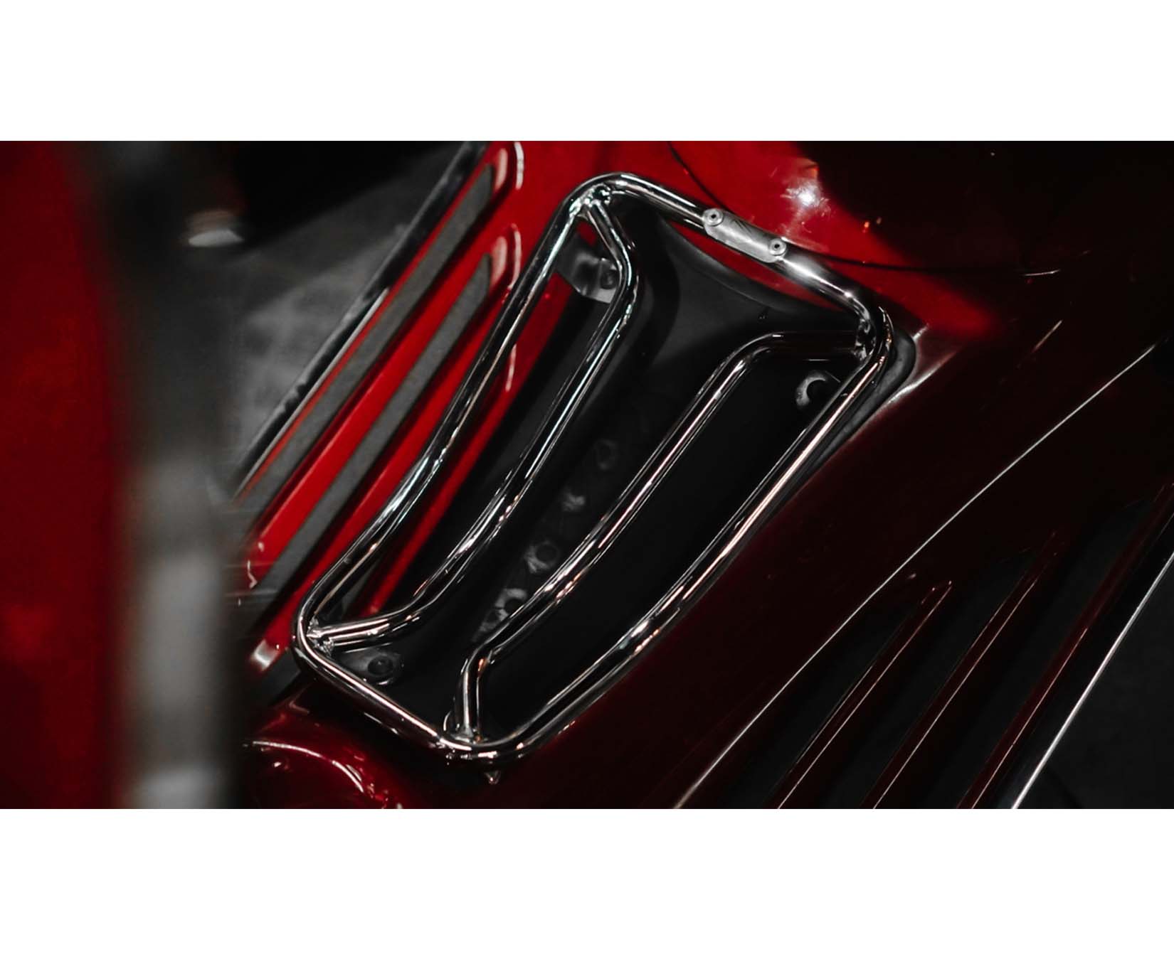 Porte-bagages passe-partout chromé pour Vespa Primavera/Sprint 50-150ccm