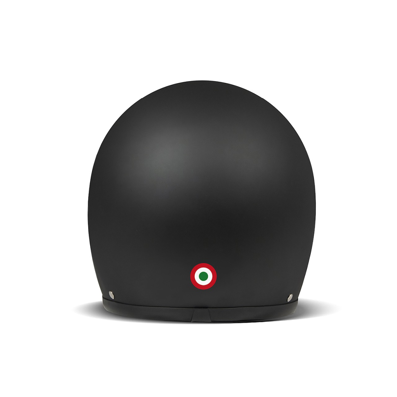 DMD casque jet rétro, noir, mat, Ita Black, fibre de verre, ECE 22.06