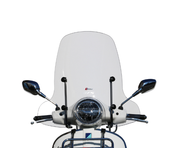 Pare-brise FACO haut pour Vespa GTS /GTS Super 125/300ccm (`23-), clair