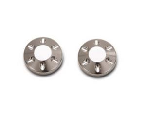 Cache original pour guidon, aluminium, blanc pour Moto Guzzi Eldorado