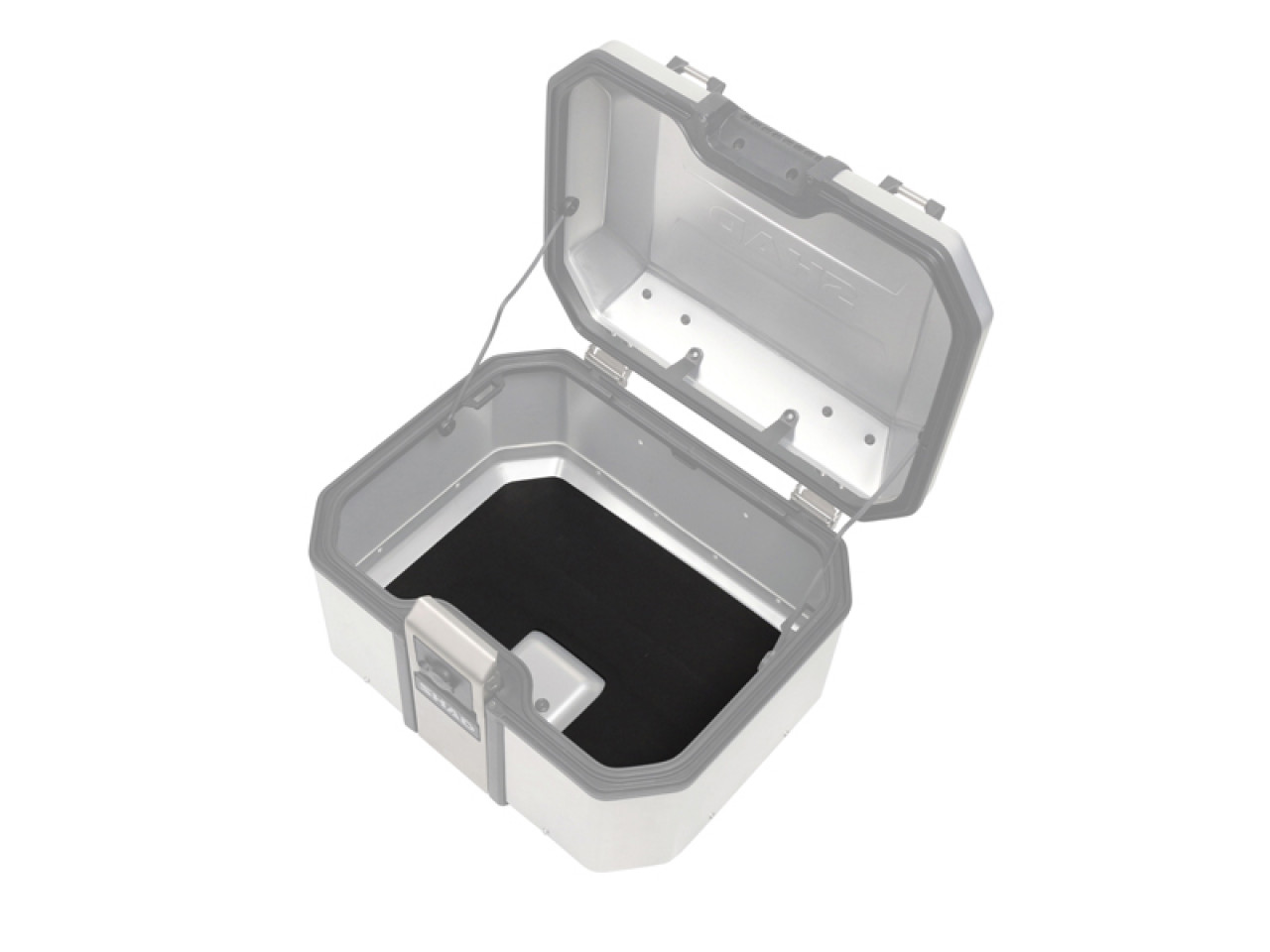 Shad Topcase TR48, aluminium argenté, 48 l