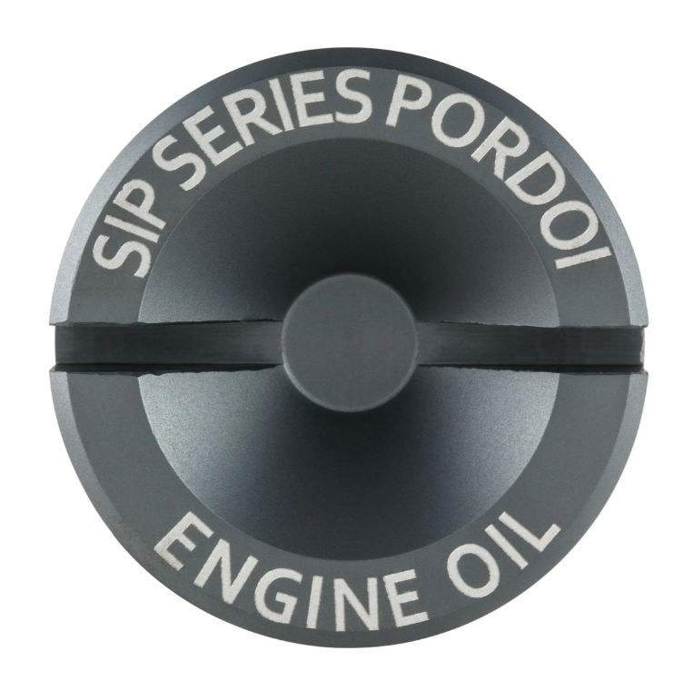 Bouchon de remplissage d'huile moteur pour Vespa GTS Super 125ccm 4T LC Euro 3 (09-16), gris mat